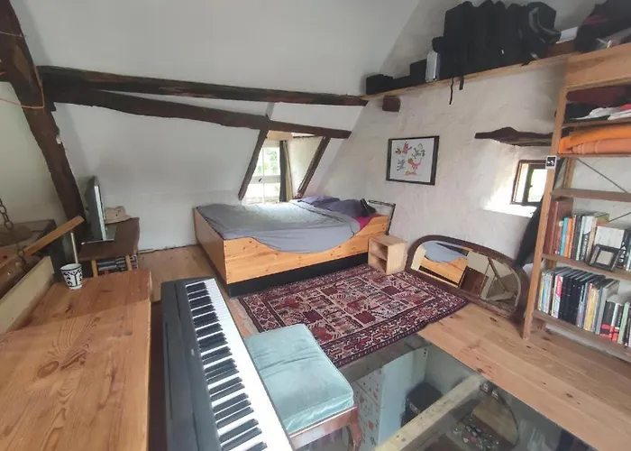 Magnifique Moulin Au Bord D'une Riviere, Calme Absolu, Piano 펜션 *